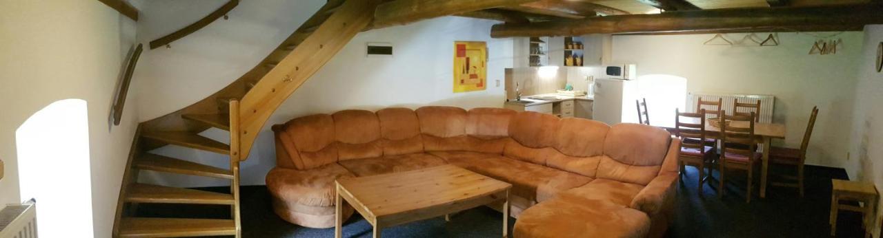 Chaloupka Slamenka Villa Loučná pod Klínovcem Exteriör bild